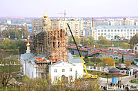 Колокола подняты на колокольню Богоявленского собора