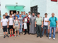 В Орле впервые состоялись игры Кубка по футболу на призы Орловской митрополии. 29 августа 2015 г.